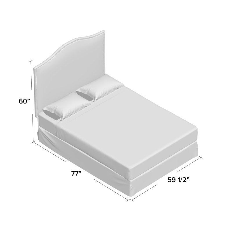 Mercury Row Zoe Upholstered Panel Headboard & Reviews Wayfair